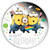 2019 MINION MADE – Happy Birthday 1oz Silver Proof Coin - Face on view - Reverse