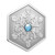 2024 $20 Fine Silver Coin - Snowflake - angle view - reverse 2024 $20 Fine Silver Coin - Snowflake - angle view - reverse