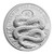 Lunar Year of the Snake 2025 UK £5 Brilliant Uncirculated Coin - reverse - angle view Lunar Year of the Snake 2025 UK £5 Brilliant Uncirculated Coin - reverse - angle view