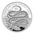 Lunar Year of the Snake 2025 UK 5oz Silver Proof Coin - reverse Lunar Year of the Snake 2025 UK 5oz Silver Proof Coin - reverse