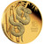 Australian Lunar Series III 2025 Year of the Snake 1/10oz Gold Proof Coin - reverse