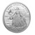 2025 $1 Fine Silver Coin - Peace Dollar - reverse - angle view 2025 $1 Fine Silver Coin - Peace Dollar - reverse - angle view