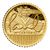 Paul McCartney 2024 UK 1/40oz Gold Proof Coin - reverse Paul McCartney 2024 UK 1/40oz Gold Proof Coin - reverse