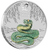 Melbourne Money Expo ANDA Special - 2025 Year of the Snake 1oz Coloured Coin in Card  - reverse - angle view Melbourne Money Expo ANDA Special - 2025 Year of the Snake 1oz Coloured Coin in Card  - reverse - angle view