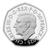 Stories of The Second World War 2025 UK 50p Silver Piedfort Proof Coin - obverse Stories of The Second World War 2025 UK 50p Silver Piedfort Proof Coin - obverse