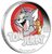 2020 Tom & Jerry 80th Anniversary 1oz Silver Proof Coin - angle view reverse 2020 Tom & Jerry 80th Anniversary 1oz Silver Proof Coin - angle view reverse