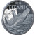 Titanic 2025 $1 1oz Silver Black Proof Coin - reverse Titanic 2025 $1 1oz Silver Black Proof Coin - reverse