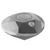 2025 $50 Fine Silver Diamond-Shaped Coin - Heart Diamond - top flat angle 2025 $50 Fine Silver Diamond-Shaped Coin - Heart Diamond - top flat angle