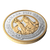 2025 $20 Fine Silver Coin - Allegories of Justice and Truth - top flat 2025 $20 Fine Silver Coin - Allegories of Justice and Truth - top flat