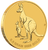 2020 Mini Roo - 0.5g Gold Coin, reverse angle view 2020 Mini Roo - 0.5g Gold Coin, reverse angle view