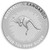 2026 Australian Silver Bullion Kangaroo Coin 1oz - Perth Mint - reverse - face on