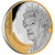 Queen Elizabeth II Tribute 2022 $1 Gold-plated 1oz Silver Proof Coin - reverse