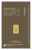 DUNE 1g Gold Coloured Minted Bar - presentation back