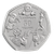 50 Years of Aardman 2026 UK 50p Brilliant Uncirculated Coin - reverse angle