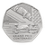 100 Years of the British Grand Prix 2026 UK 50p Brilliant Uncirculated Coin - reverse