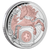 Heraldic Beasts 2026 $1 Unicorn 1oz Rose Gold Plated Silver Proof Coin - reverse angle