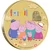 Peppa Pig - Family 2026 Collector Coin in Card - reverse