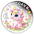 Baby Mythical Creature - 2026 Baby Unicorn 1/2oz Silver Proof Coin - reverse
