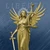 2026 Niue Winged Liberty Gold Gilt 1oz Silver Coin - CoA Front