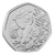 The Snowman 2026 50p Brilliant Uncirculated Coin - reverse angle