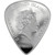 2021 Fender 75th Anniversary 1oz Silver Guitar Pick Coin - obverse 2021 Fender 75th Anniversary 1oz Silver Guitar Pick Coin - obverse