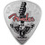 2021 Fender 75th Anniversary 1oz Silver Guitar Pick Coin - reverse 2021 Fender 75th Anniversary 1oz Silver Guitar Pick Coin - reverse