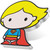 2021 Chibi DC Comics Series - SUPERGIRL 1oz Silver Coin - reverse angle view 2021 Chibi DC Comics Series - SUPERGIRL 1oz Silver Coin - reverse angle view