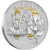 2021 Diwali 1oz Silver Gilded Medallion - reverse 2021 Diwali 1oz Silver Gilded Medallion - reverse