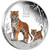 Australian Lunar Series III 2022 Year of the Tiger 1oz Silver Trio - coloured silver reverse