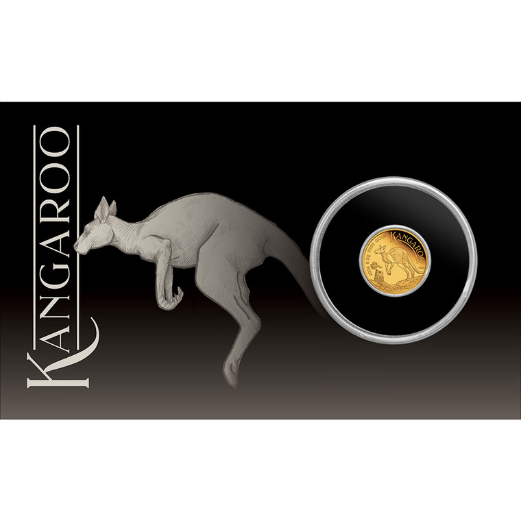 Mini Roo 2024 0.5g Gold Proof Coin - in card