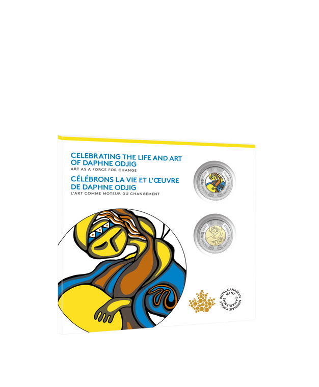 2025 Commemorative Collector Keepsake Card - Celebrating the Life and Art of Daphne Odjig - front