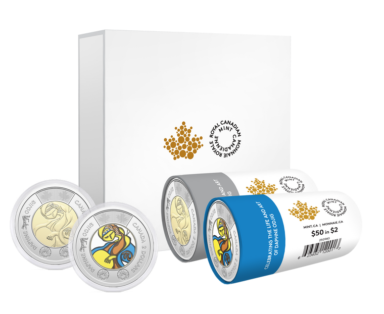 2025 $2 Special Wrap Roll Box Set - Celebrating the Life and Art of Daphne Odjig