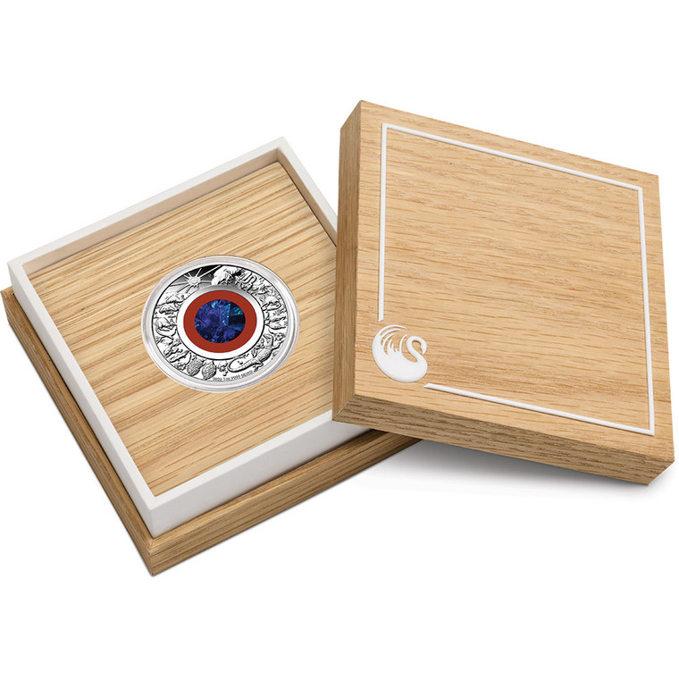 Wonders of Australia - The Outback 2026 1oz Silver Proof Opal Coin CoA #16