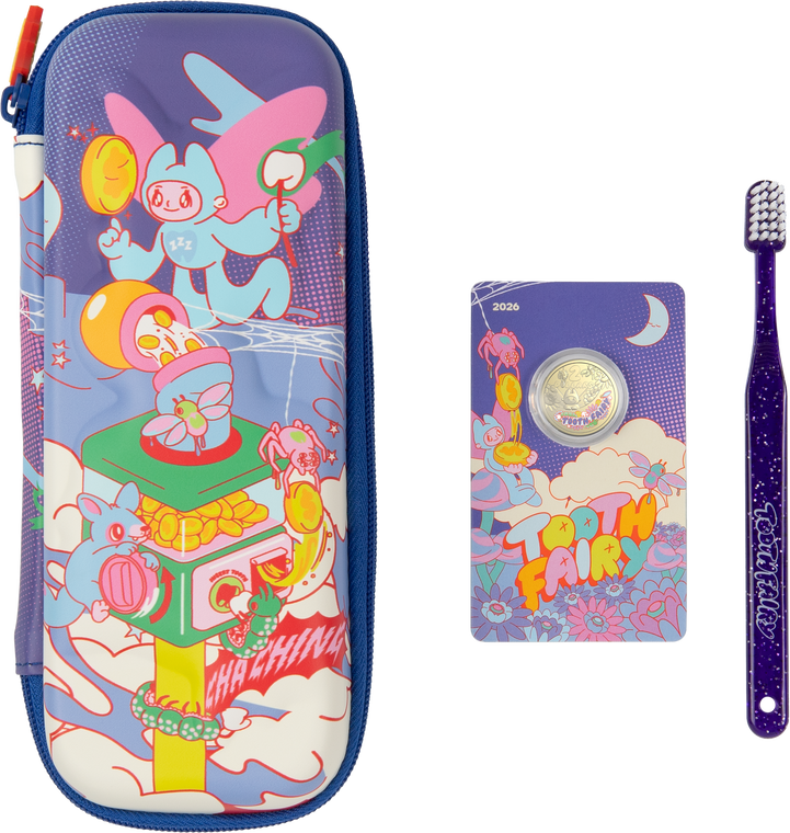 2026 $2 Tooth Fairy Uncirculated Coin in Kit - Kit and Coin