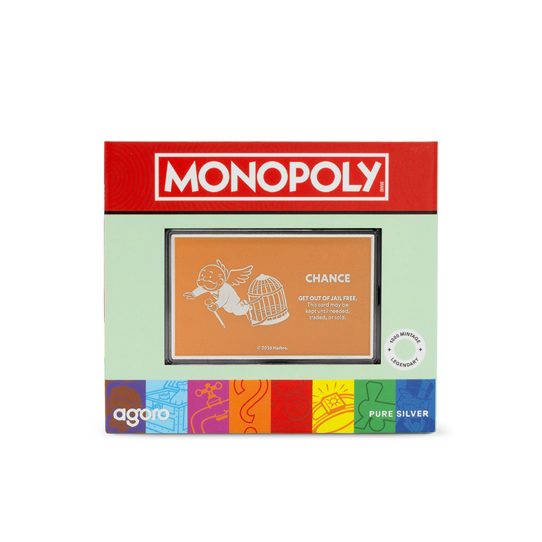Monopoly - Chance Cards - Get Out of Jail Free Card - packaging front