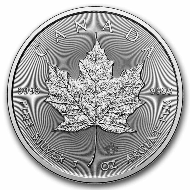 2026 Royal Canadian Mint Silver Maple Coin 1oz - reverse