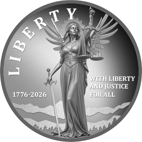 2026 Niue Winged Liberty 1oz Silver Proof Coin - reverse