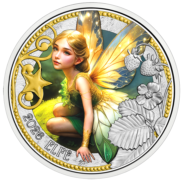 3 EUR The Elf - reverse
