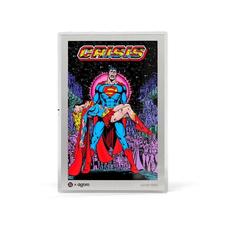 Superman - Crisis on Infinite Earths #7 - Death of Supergirl with Chase - reverse