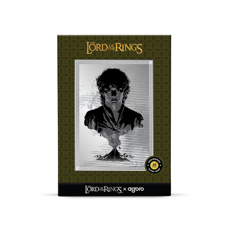 Lord of the Rings Trilogy - Frodo's Journey Foil with Chase - packaging reverse