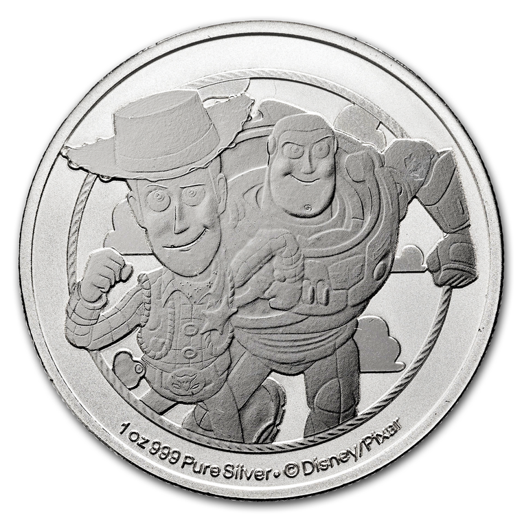 2026 Niue Toy Story 1oz Silver Coin - reverse