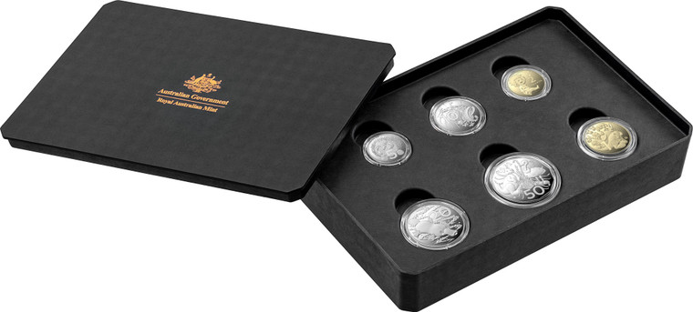 Baby Coins 2023 CuNi AlBr Proof Six Coin Set - in presentation box