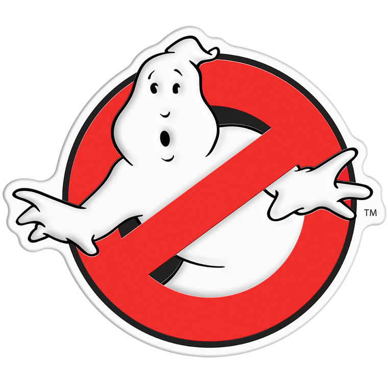 2023 Ghostbusters 2oz Silver Logo Shaped Coin - reverse
