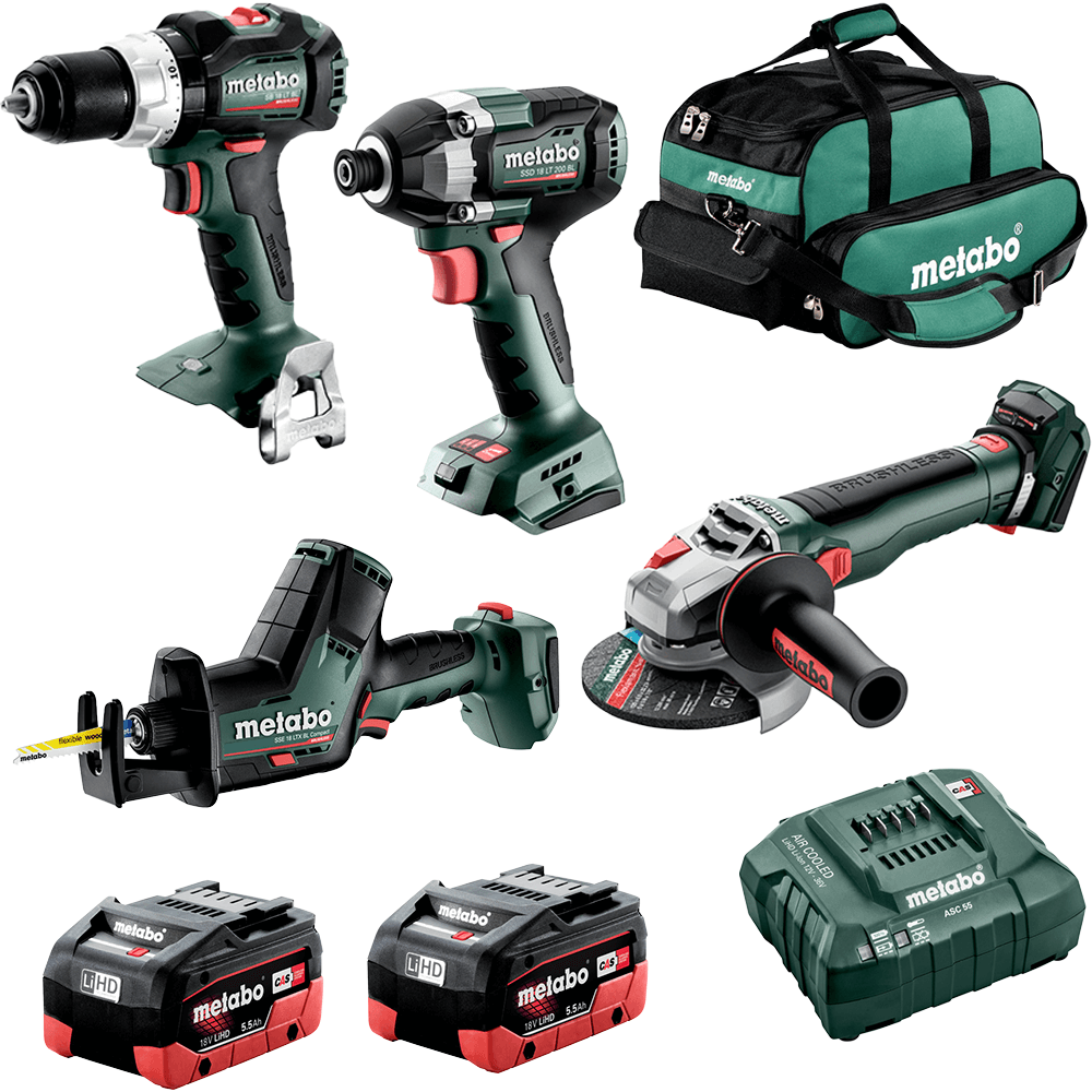 Metabo 18V Brushless Piece Combo Kit AU68403450 TradeTools