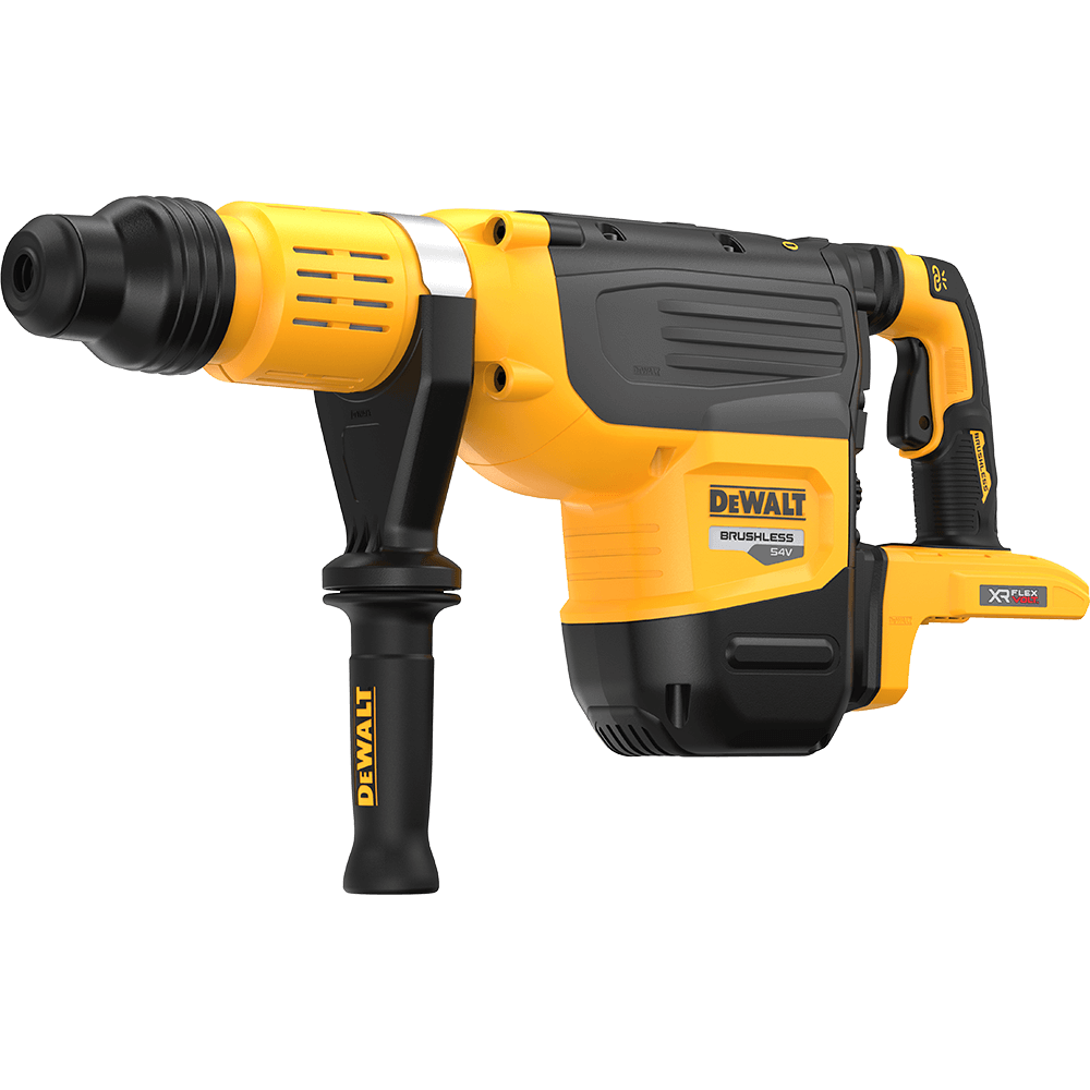 DeWALT 54V XR FLEXVOLT 52mm Brushless Cordless SDS Max Rotary