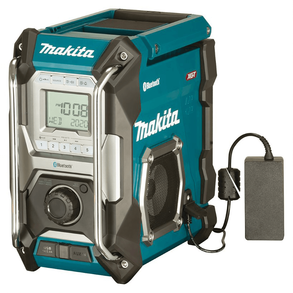 Makita 18/40V Max Cordless Bluetooth Jobsite Radio Skin - MR002GZ Makita 18/40V Max Cordless Bluetooth Jobsite Radio Skin - MR002GZ