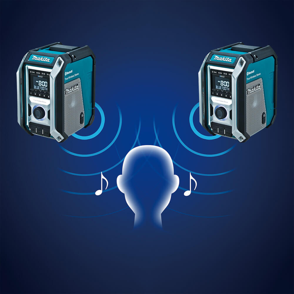 Makita MR005GZ Bluetoothラジオ Amazon | マキタ(Makita) 充電式ラジオ（青） 40Vmax 本体のみ