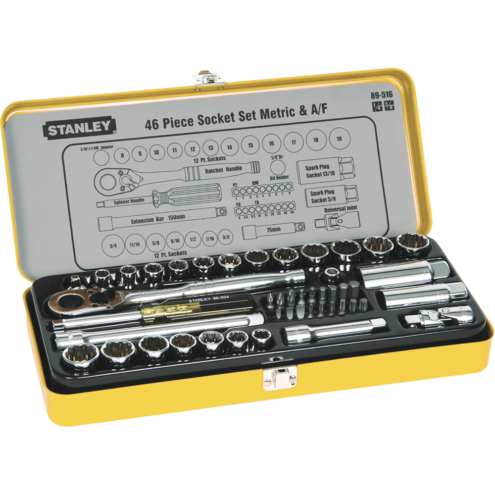 Stanley 46 Piece 3/8