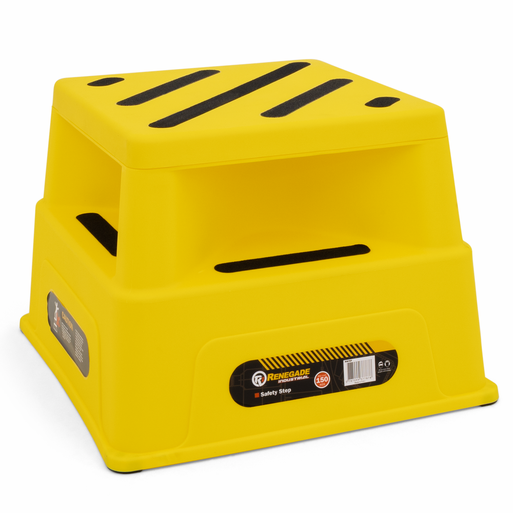 Renegade Industrial 150Kg Rated Yellow Safety Step - RISTEP