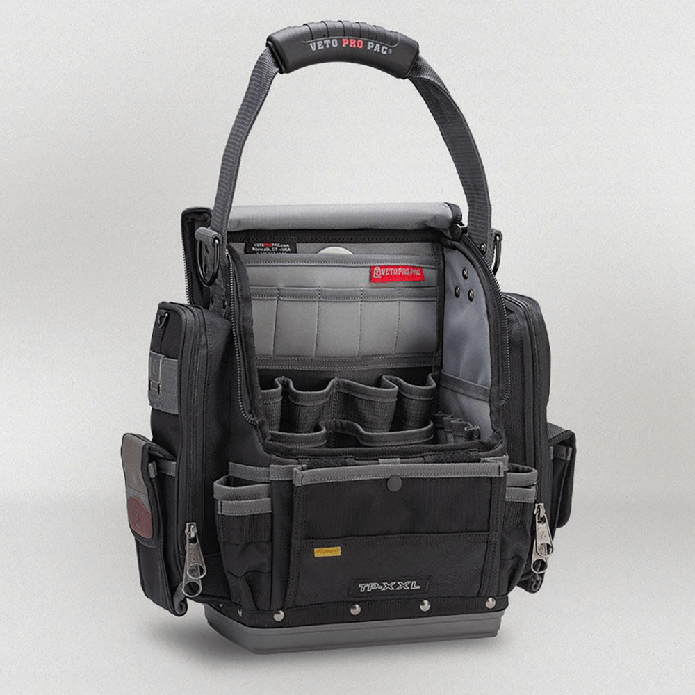 Veto Pro Pac TP-XXL Tech HVAC XXL Tool Pouch With Plastic Base